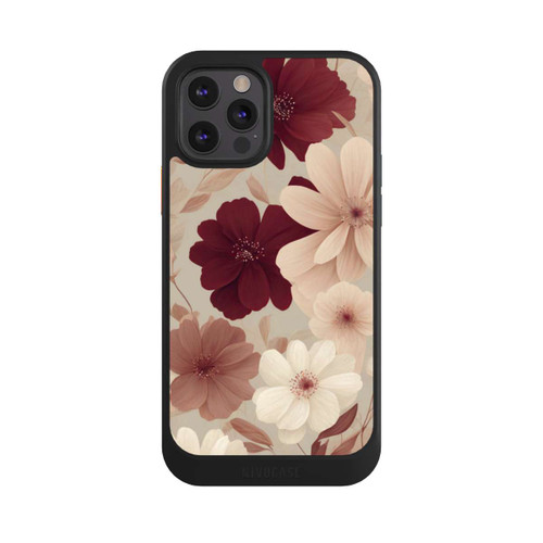 Apple iPhone 12 Pro NIVOcore Romantische Pastellblumen mit KI