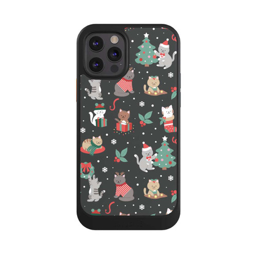 Apple iPhone 12 Pro NIVOcore Christmas Festive Cute Holiday Kittens