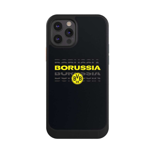 Apple iPhone 12 Pro NIVOcore Borrussia Gelb Schwarz