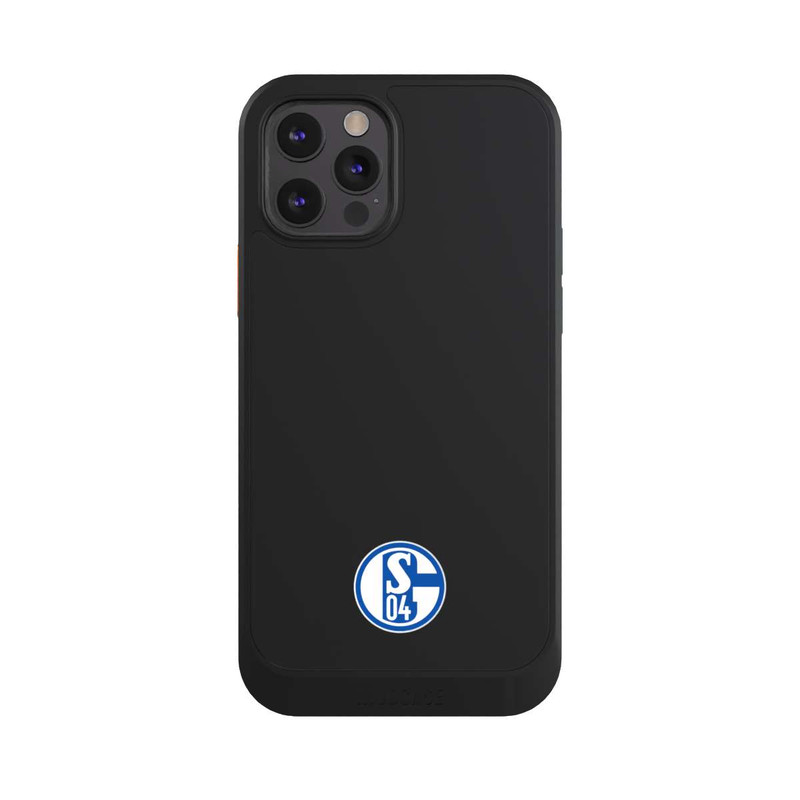 iPhone 12 Pro NIVOcore FC Schalke 04 Logo Klein Transparent