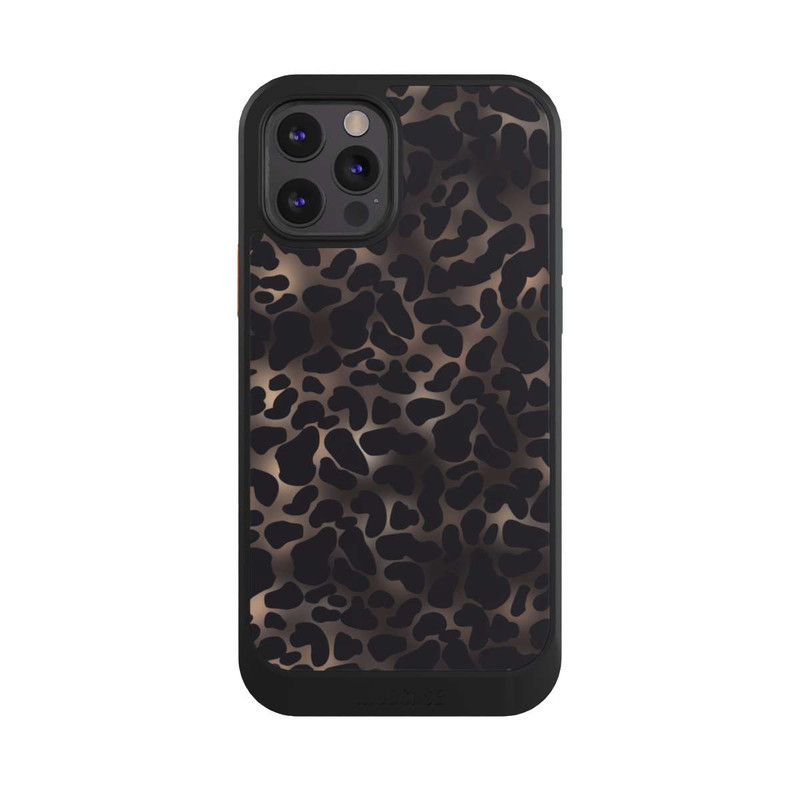iPhone 12 Pro NIVOcore Leo-Muster dunkel