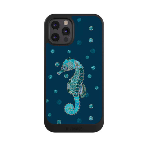 Apple iPhone 12 Pro NIVOcore Glamour Sea Horse Art