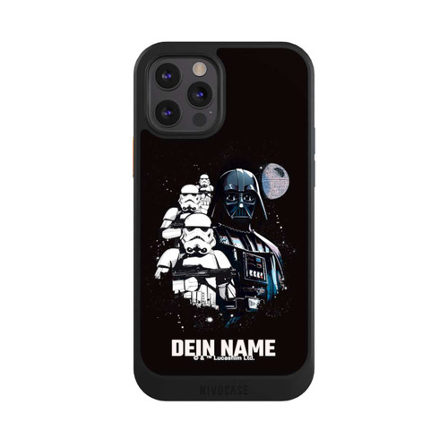 Apple iPhone 12 Pro NIVOcore Dunkle Seite Star Wars Personalisierbar 