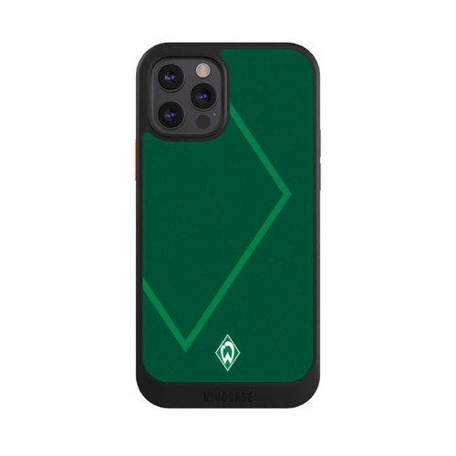 Apple iPhone 12 Pro NIVOcore Werder Grün Rautenelement