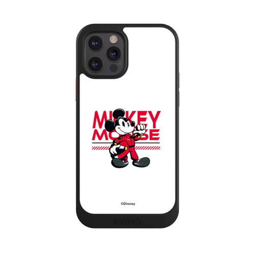 Apple iPhone 12 Pro NIVOcore Micky Maus Rally Weiss
