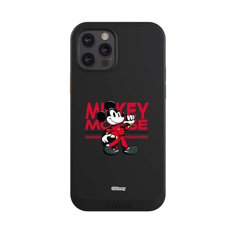 iPhone 12 Pro NIVOcore Micky Maus Rennfahrer Transparent