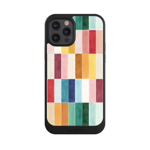 Apple iPhone 12 Pro NIVOcore Modern Craft Geometric Rectangular Tiles