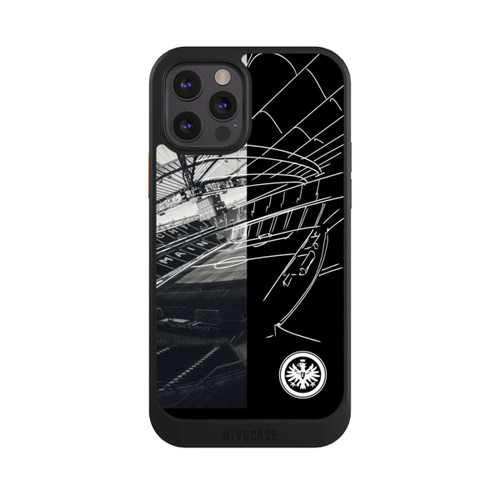 Apple iPhone 12 Pro NIVOcore Eintracht Frankfurt Stadion Fotoskizze