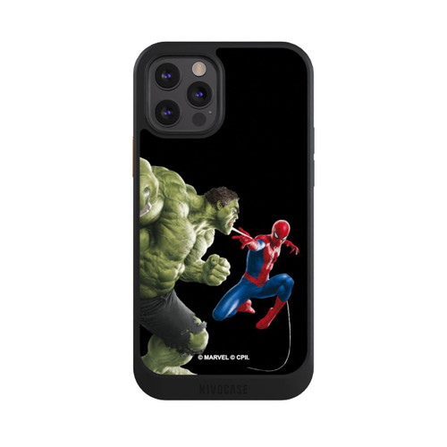 Apple iPhone 12 Pro NIVOcore Spider-Man fights Hulk