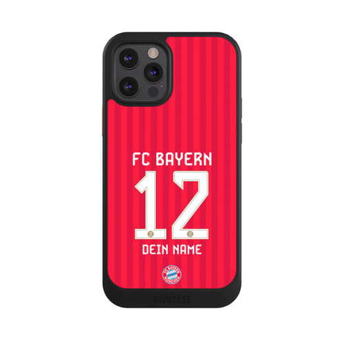 Apple iPhone 12 Pro NIVOcore FC Bayern München Trikot Personalisierbar 26-27