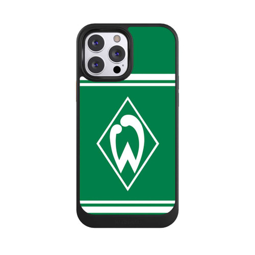 Apple iPhone 13 Pro Max NIVOcore Werder Stripes Green