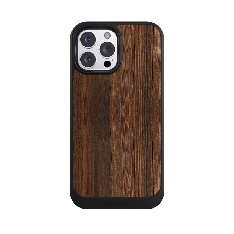 iPhone 13 Pro Max NIVOcore Nußbaum Holzlook