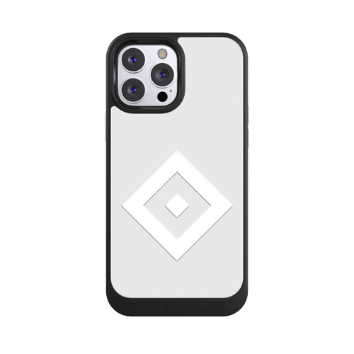 Apple iPhone 13 Pro Max NIVOcore Rauten Logo auf HSV Grau