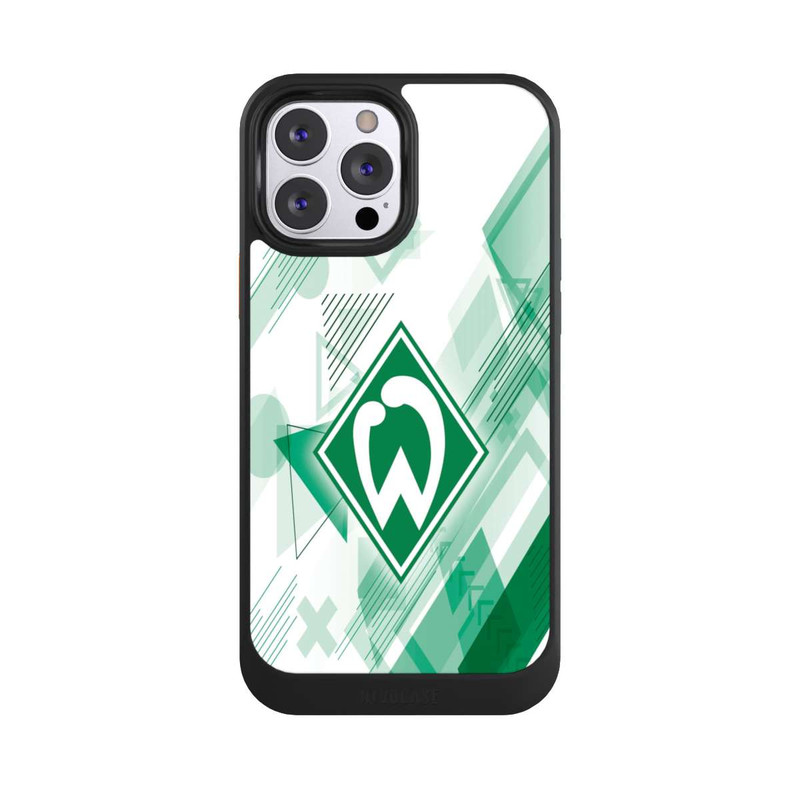 iPhone 13 Pro Max NIVOcore Weiße Grafikelemente - Werder Bremen