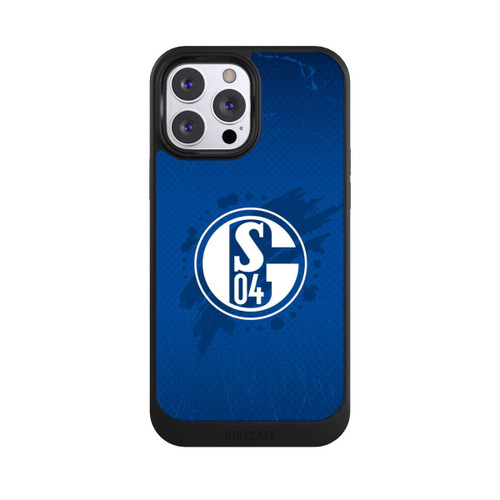 Apple iPhone 13 Pro Max NIVOcore Schalke 04 Farbe Fleck Blau