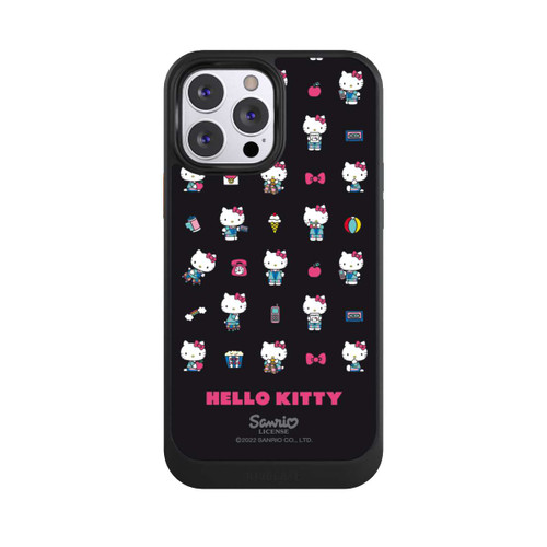 Apple iPhone 13 Pro Max NIVOcore Hello Kitty 90s Schwarz