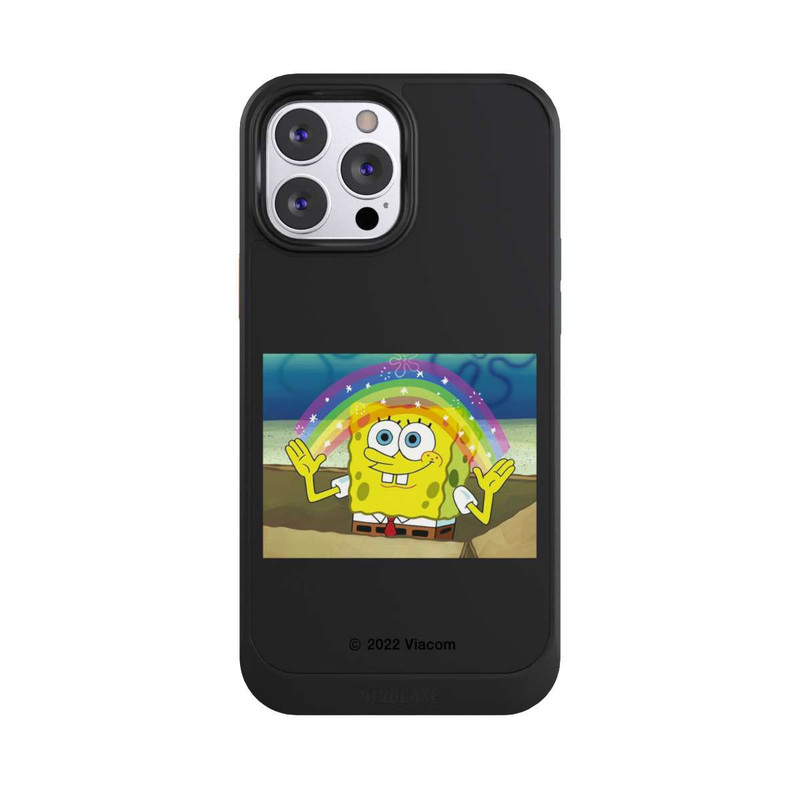 iPhone 13 Pro Max NIVOcore Spongebob - Regenbogen Meme transparent