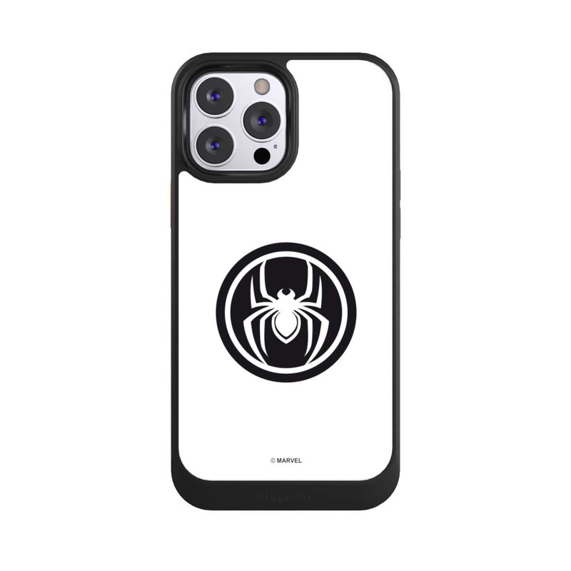iPhone 13 Pro Max NIVOcore Spider-Man Logo White