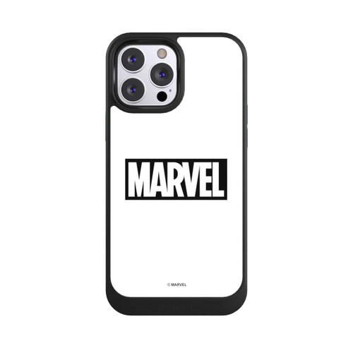 Apple iPhone 13 Pro Max NIVOcore Marvel Logo White