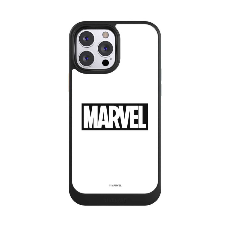 iPhone 13 Pro Max NIVOcore Marvel Logo White