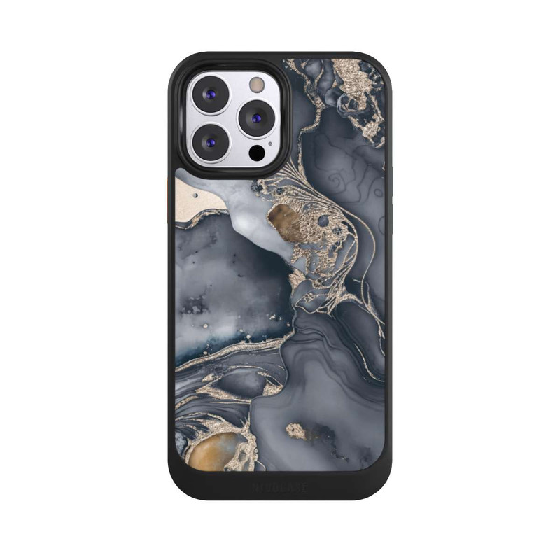 iPhone 13 Pro Max NIVOcore Alcohol Ink Gold Grey