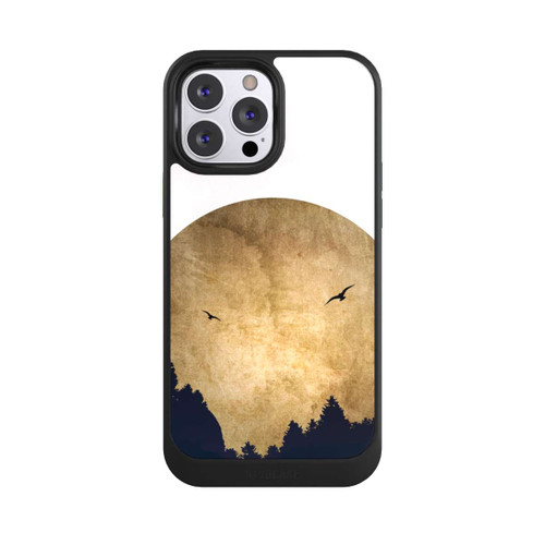 Apple iPhone 13 Pro Max NIVOcore Zwei Vögel vor Mond
