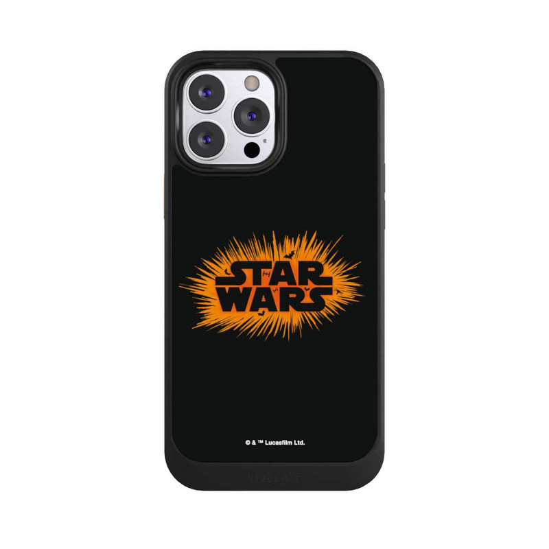 iPhone 13 Pro Max NIVOcore Star Wars Logo Orange Halloween Explosion