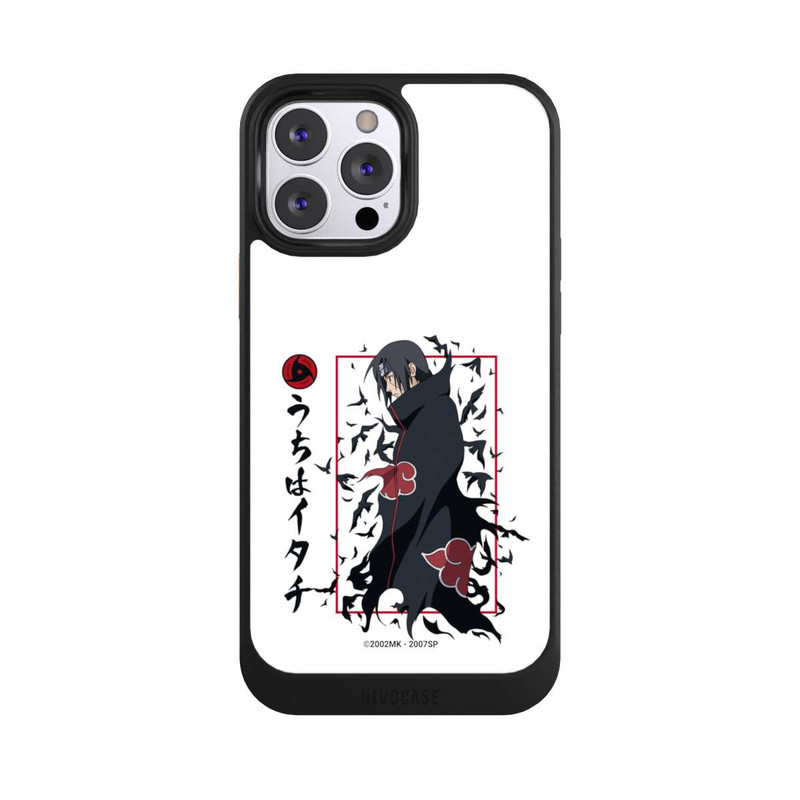 iPhone 13 Pro Max NIVOcore Itachi Krähen Weiß