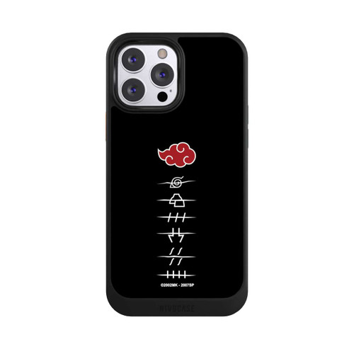 Apple iPhone 13 Pro Max NIVOcore Symboles des membres de l'Akatsuki noirs