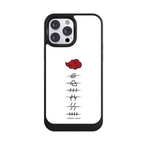 Apple iPhone 13 Pro Max NIVOcore Akatsuki Mitgliedersymbole Weiß