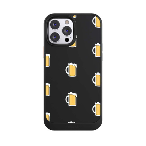 Apple iPhone 13 Pro Max NIVOcore Beer Glass Pattern Illustration