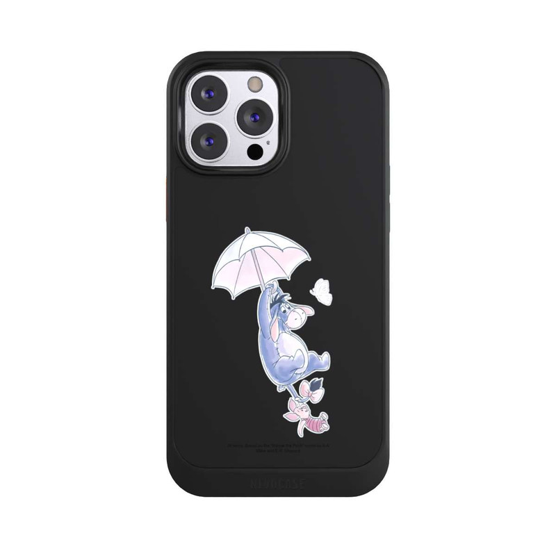 iPhone 13 Pro Max NIVOcore Winnie Pooh Eeyeore Find Happiness Transparent