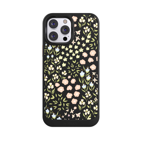 Apple iPhone 13 Pro Max NIVOcore Summer Flowers Pattern Pastel Colors Transparent