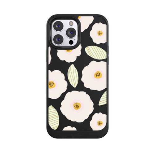 Apple iPhone 13 Pro Max NIVOcore Simple Pastell Flowers Light Transparent