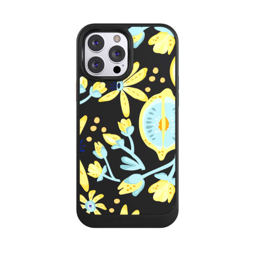 Apple iPhone 13 Pro Max NIVOcore Lemon Summer Pattern Transparent Yellow