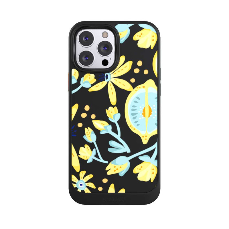 iPhone 13 Pro Max NIVOcore Sommerliches Zitronenmuster Transparent