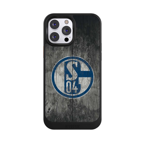 Apple iPhone 13 Pro Max NIVOcore Schalke 04 Holz Look