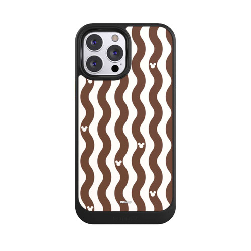 Apple iPhone 13 Pro Max NIVOcore Micky Muster Braune Wellen