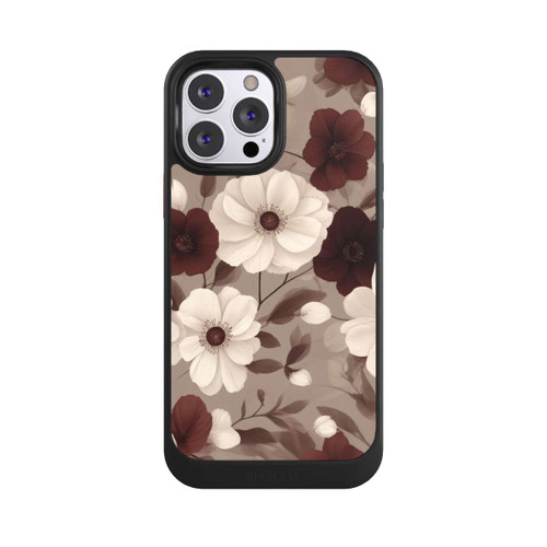 Apple iPhone 13 Pro Max NIVOcore Negative Flower Bordeaux White with AI