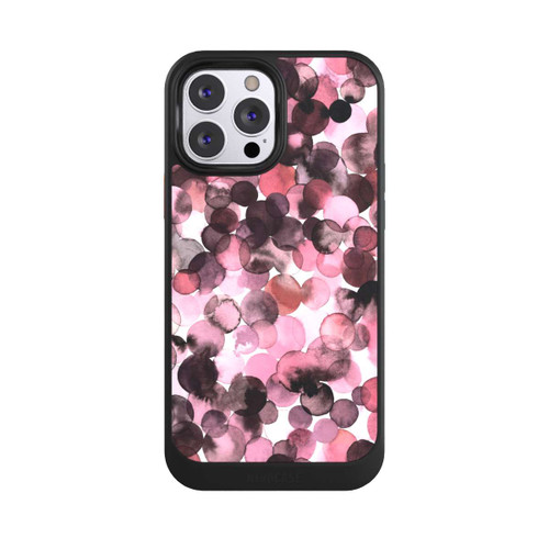 Apple iPhone 13 Pro Max NIVOcore Purple Dots Watercolor
