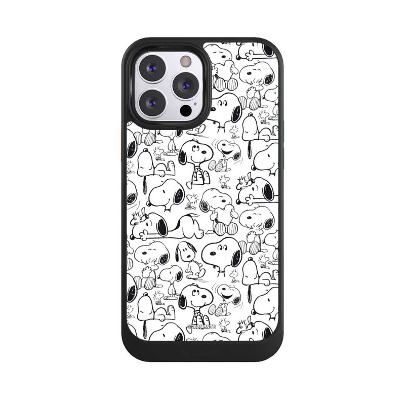 iPhone 13 Pro Max NIVOcore Classic Snoopy Pattern White
