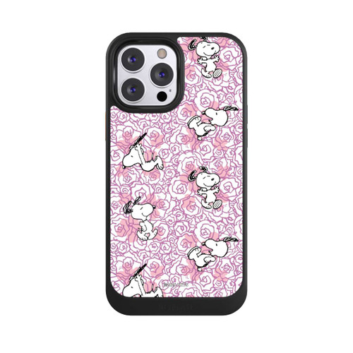 Apple iPhone 13 Pro Max NIVOcore Peanuts Pink Roses Pattern