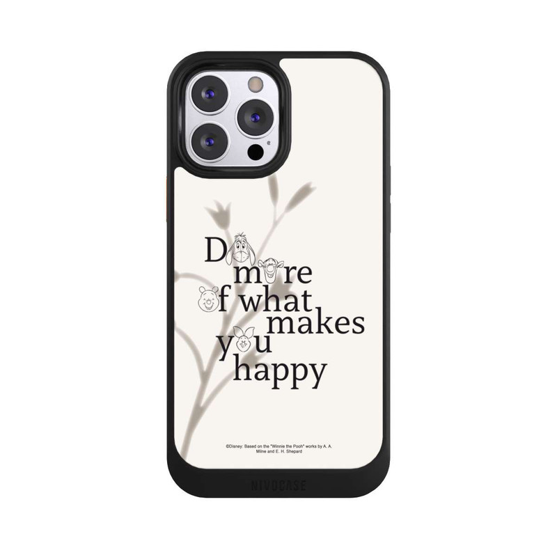 iPhone 13 Pro Max NIVOcore Do More of What Makes You Happy Winnie Puuh