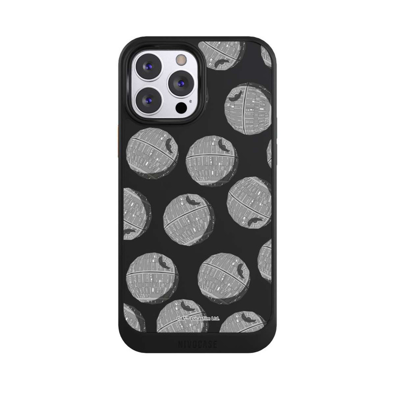 iPhone 13 Pro Max NIVOcore death-star-pattern-transparent