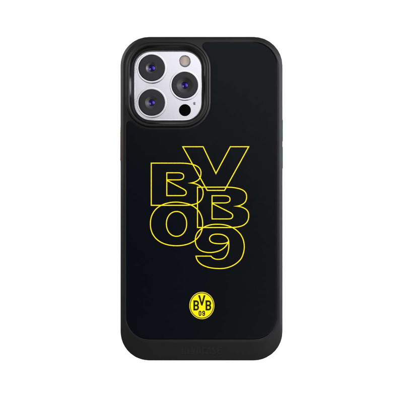 iPhone 13 Pro Max NIVOcore BVB09 Gelb Schwarz