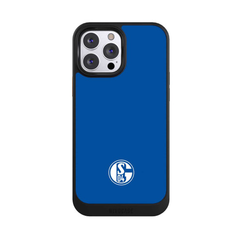 Apple iPhone 13 Pro Max NIVOcore FC Schalke 04 Logo Blau