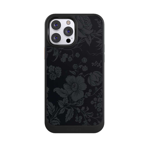 Apple iPhone 13 Pro Max NIVOcore Dunkle Blumen Vintageoptik