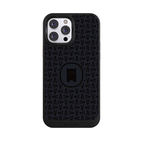 Apple iPhone 13 Pro Max NIVOcore Nivocase Muster Schwarz Grau