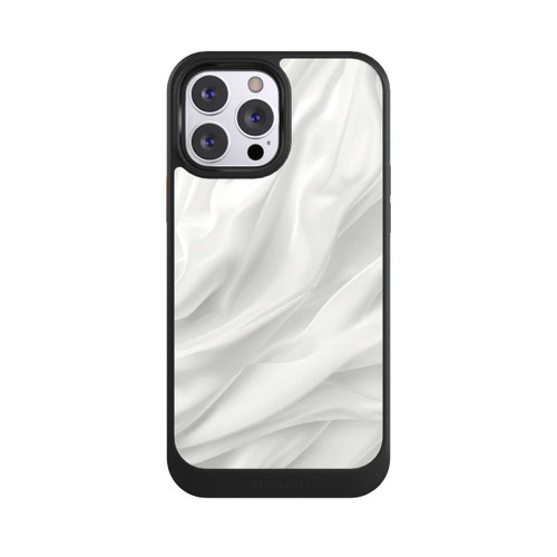 Apple iPhone 13 Pro Max NIVOcore Texture Lisse Satinée Blanche avec IA