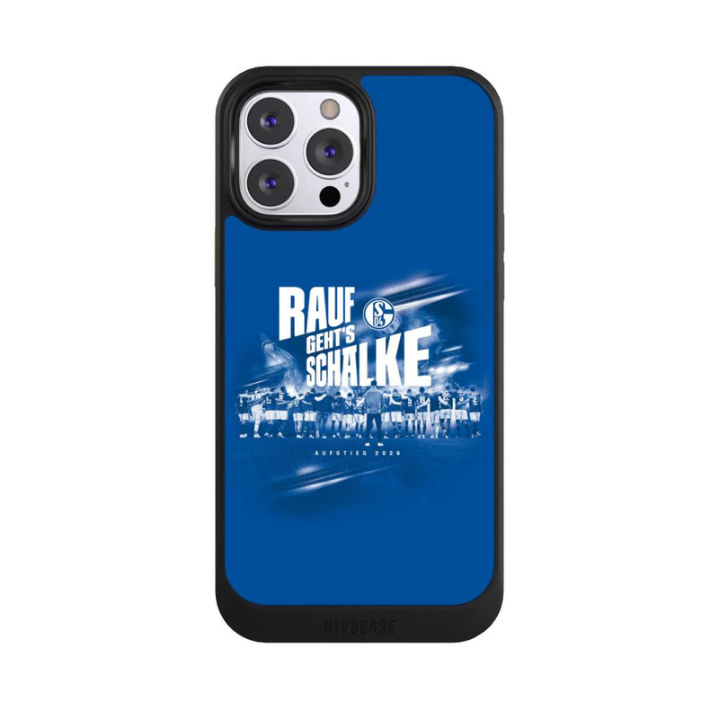 iPhone 13 Pro Max NIVOcore Rauf geht's Schalke